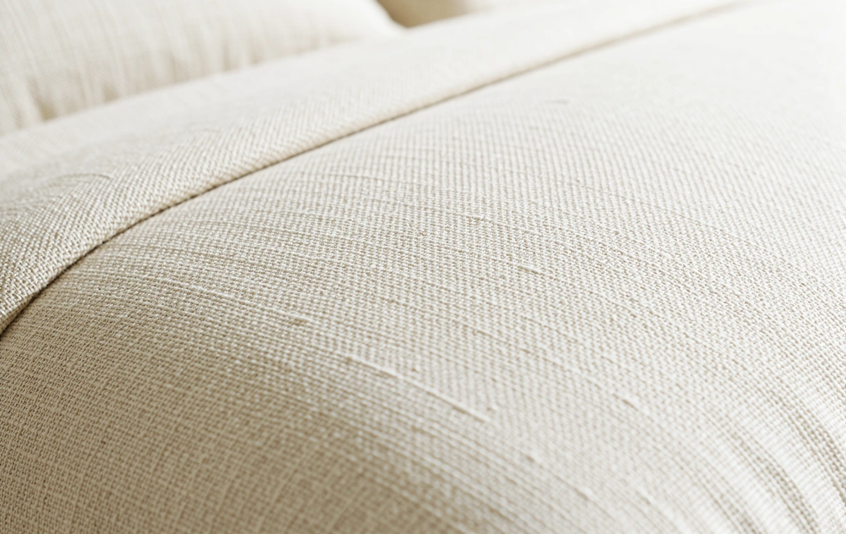 Détail de textile naturel